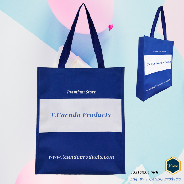 ถุงผ้าลดโลกร้อน tcandoproducts สินค้าพรีเมี่ยม ของพรีเมี่ยม กระเป๋าพรีเมี่ยม ถุงผ้าพรีเมี่ยม 